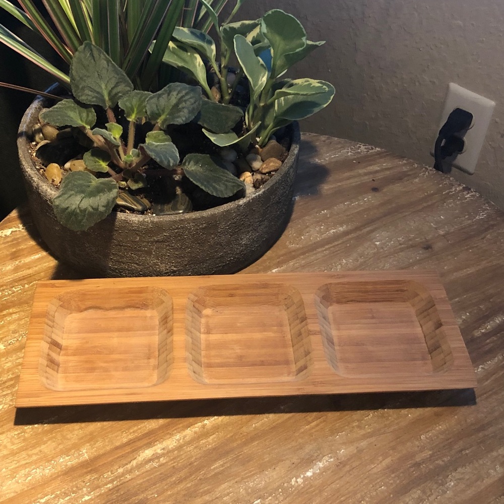 Hallmark wooden serving tray